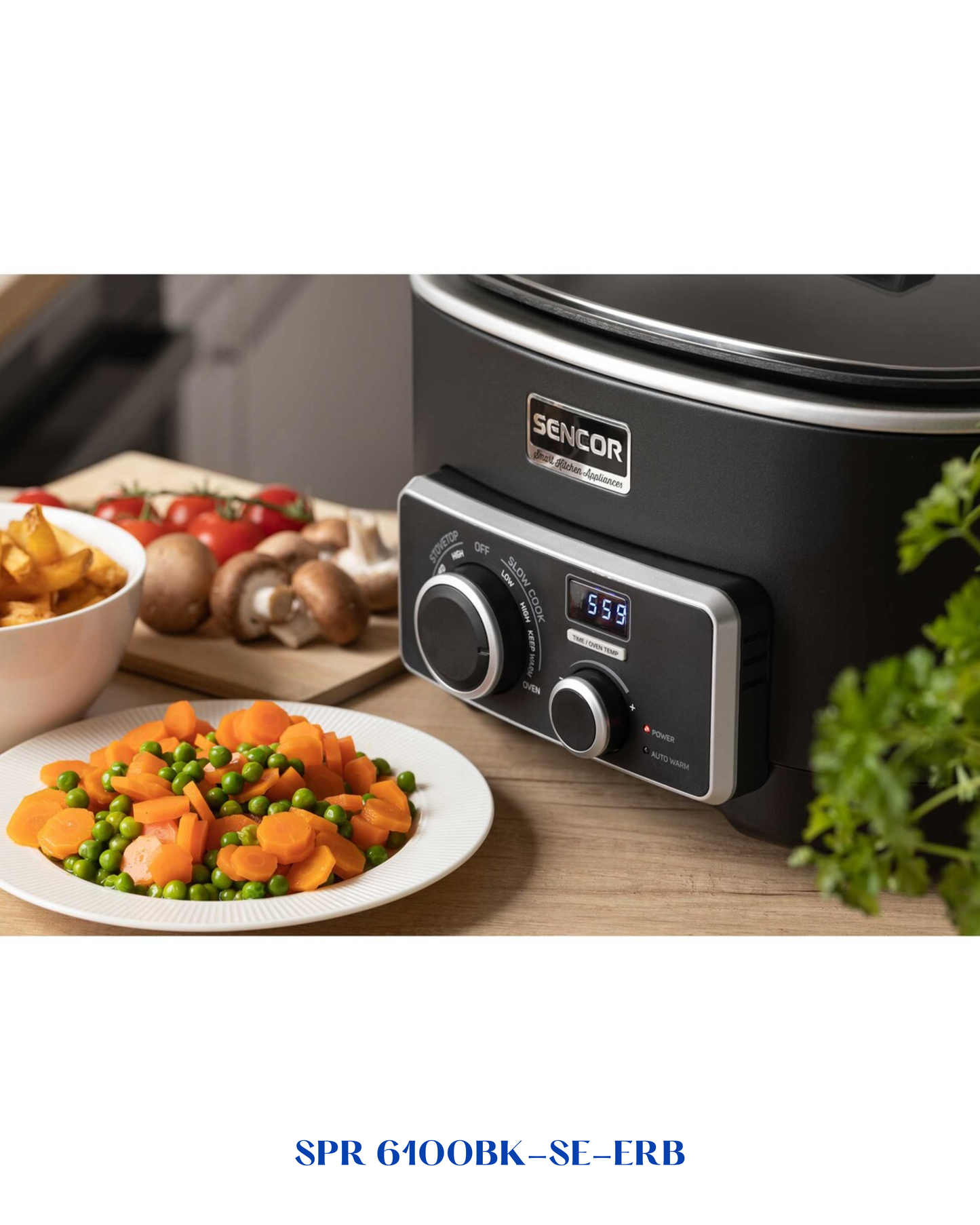 SENCOR MULTI & SLOW COOKER 1200W 5.5L