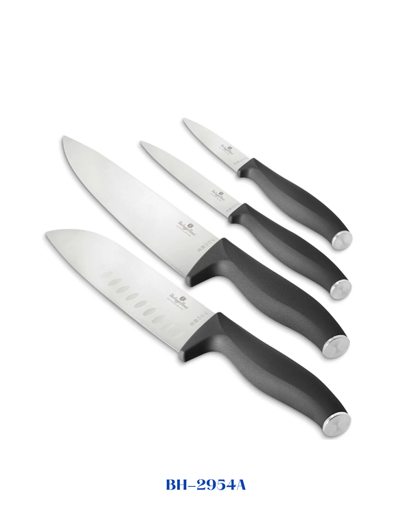BERLINGER HAUS 4-PIECE KNIFE SET – MATT ANTHRACITE