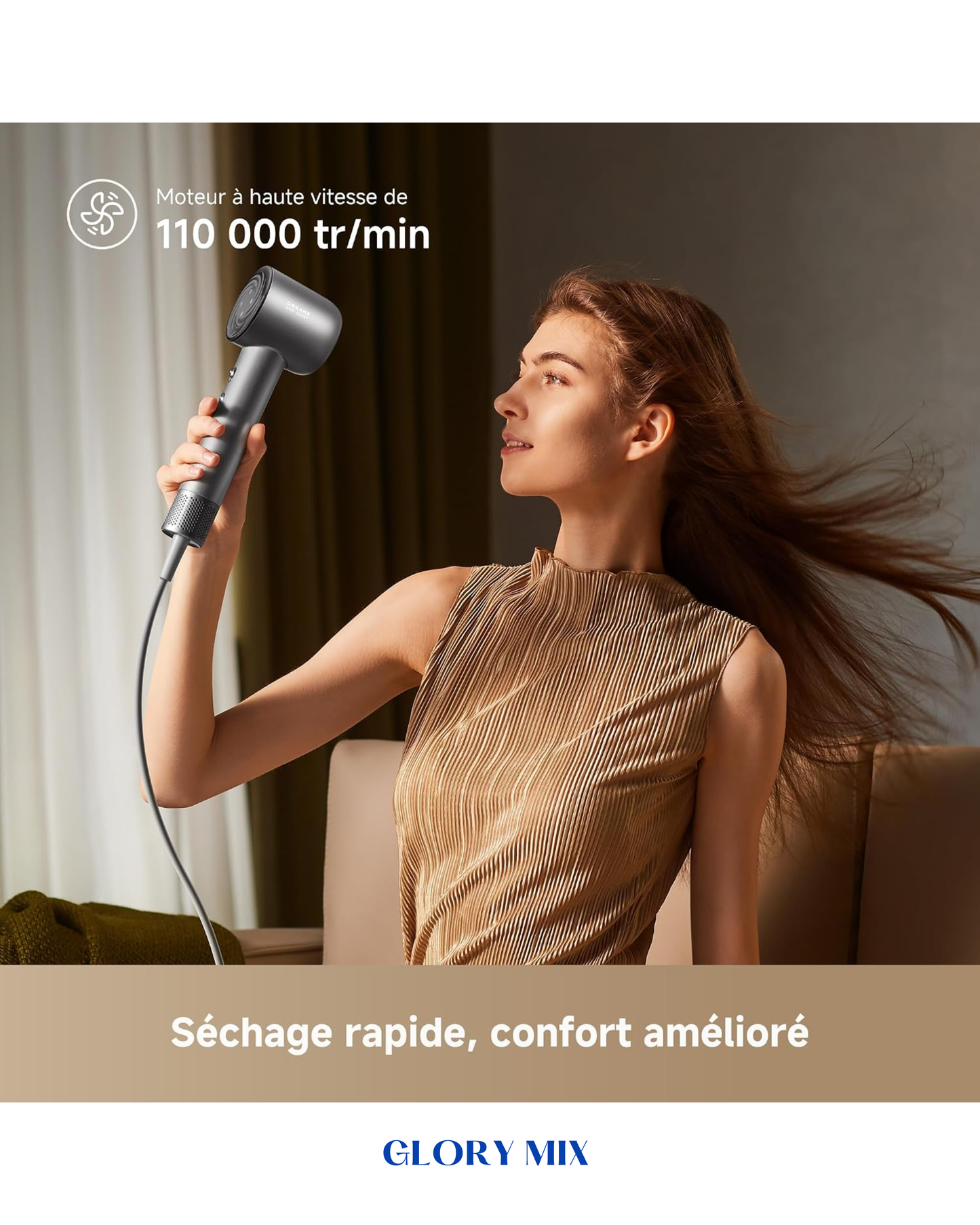 DREAME GLORY MIX HIGH-SPEED HAIR DRYER 1600W