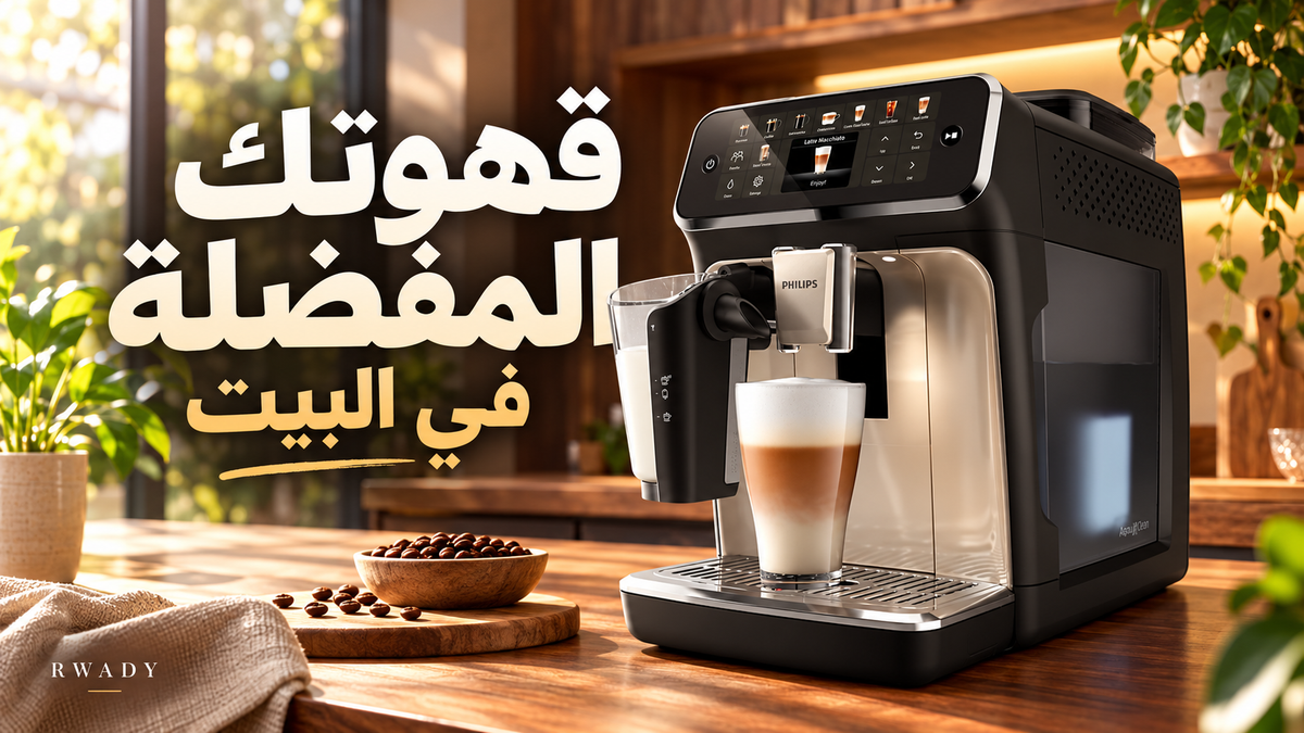 أفضل ماكينة قهوة للمنزل في العراق: كيف تختار؟ ولماذا Philips 5500 خيار مميز؟