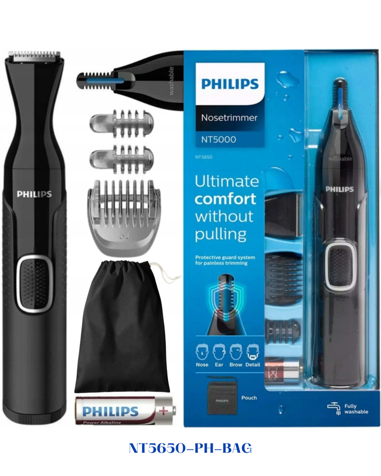 PHILIPS NOSE TRIMMER SERIES 5000 NOSE, EAR, EYEBROW & DETAIL TRIMMER