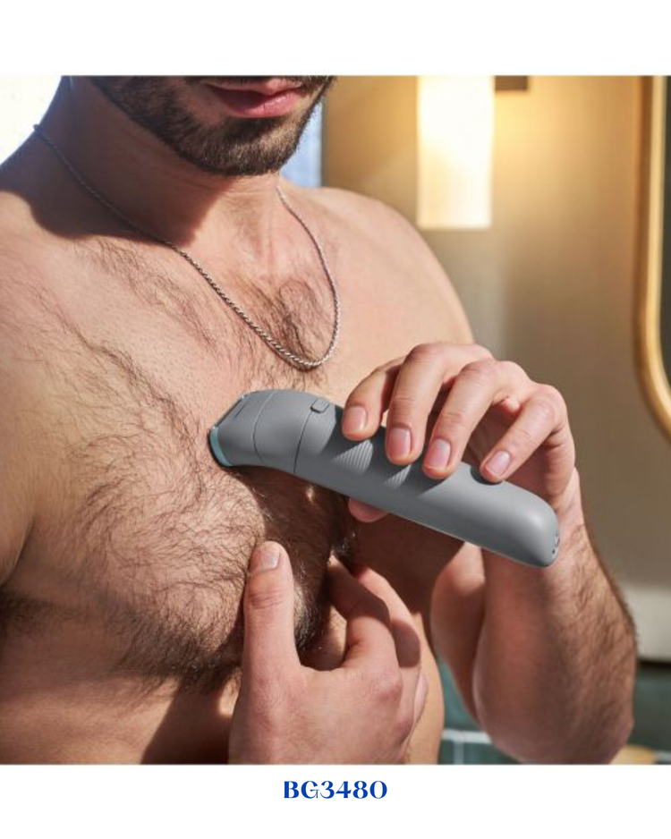 PHILIPS BODY GROOMER 3000 SERIES WITH TRIPLE PROTECT SHAVE SYSTEM