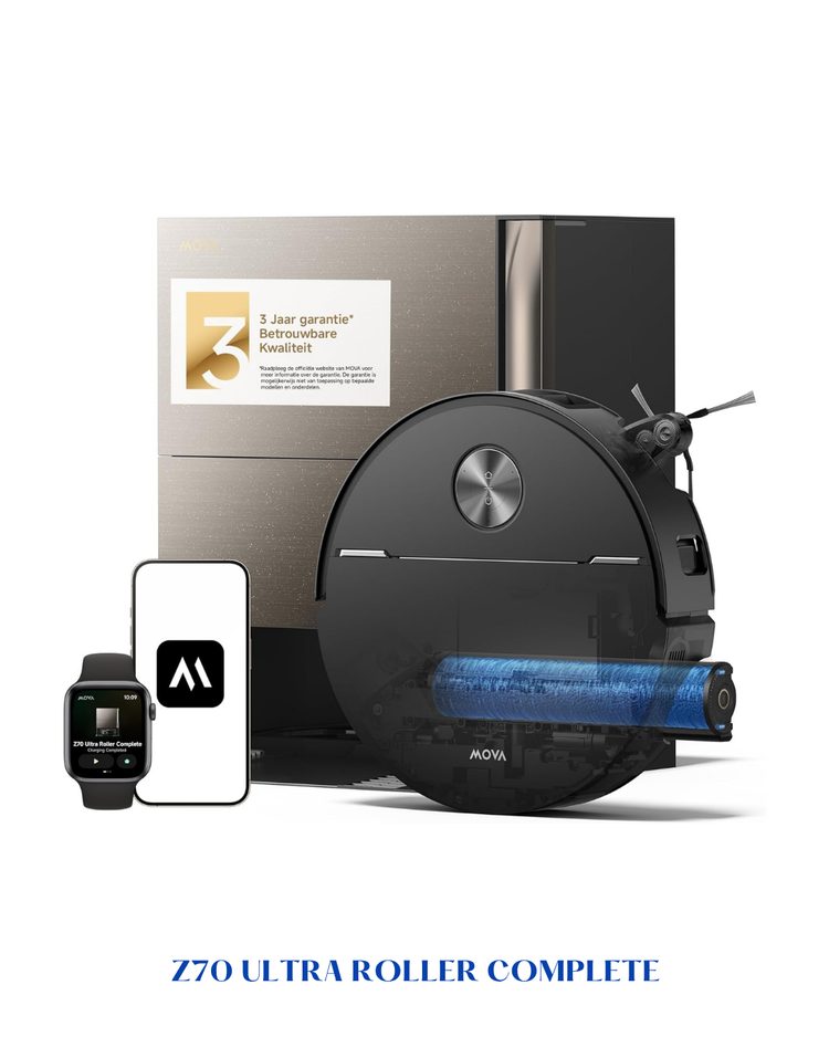 MOVA Z70 ULTRA ROLLER COMPLETE ROBOT VACUUM 36,000PA