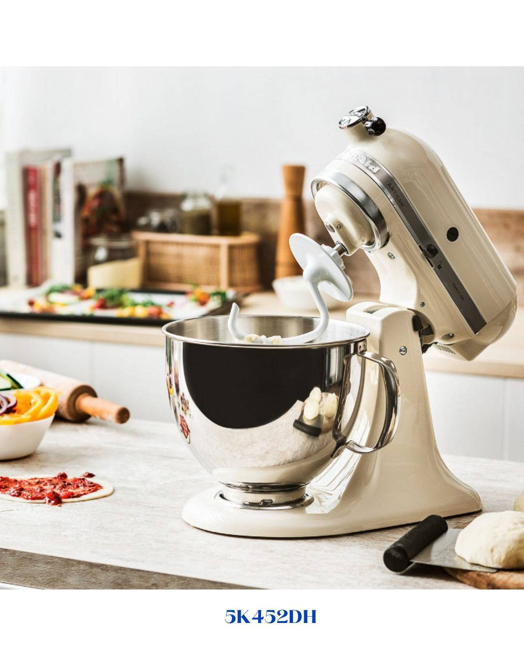 KITCHENAID DOUGH HOOK FOR MEDIUM TILT-HEAD MIXERS