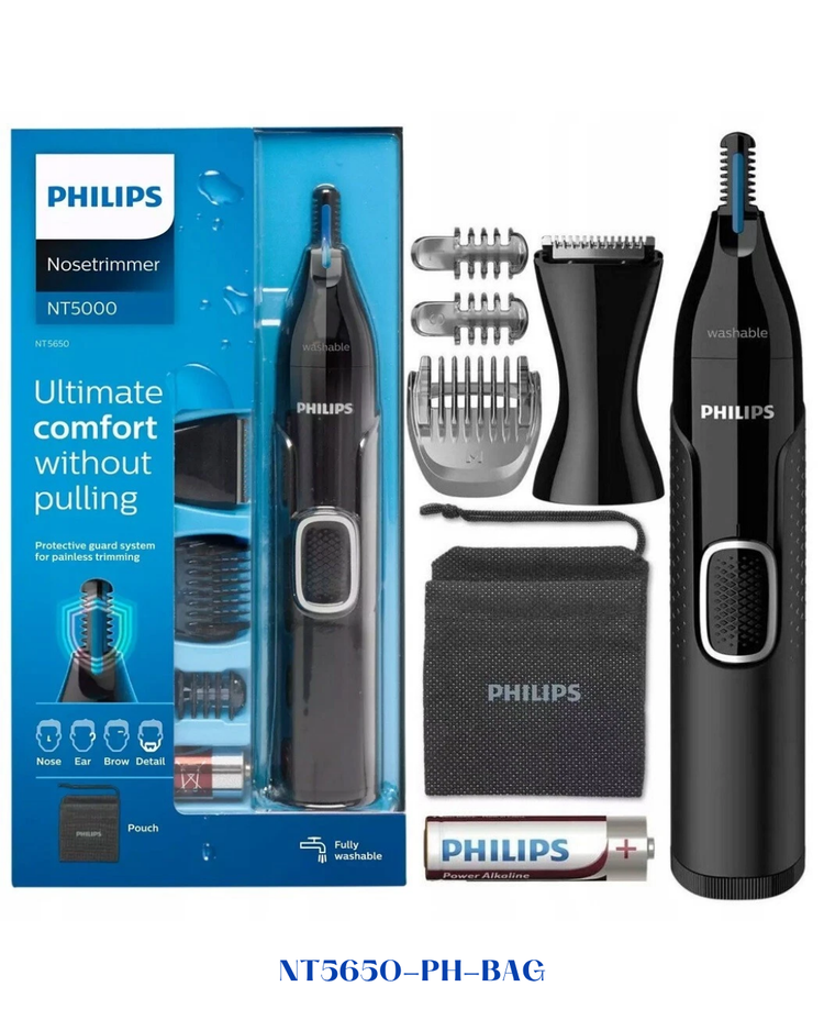 PHILIPS NOSE TRIMMER SERIES 5000 NOSE, EAR, EYEBROW & DETAIL TRIMMER