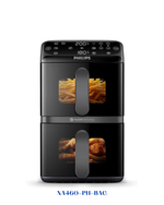PHILIPS 4000 SERIES STACKED DUAL BASKET AIRFRYER 2750W 10L