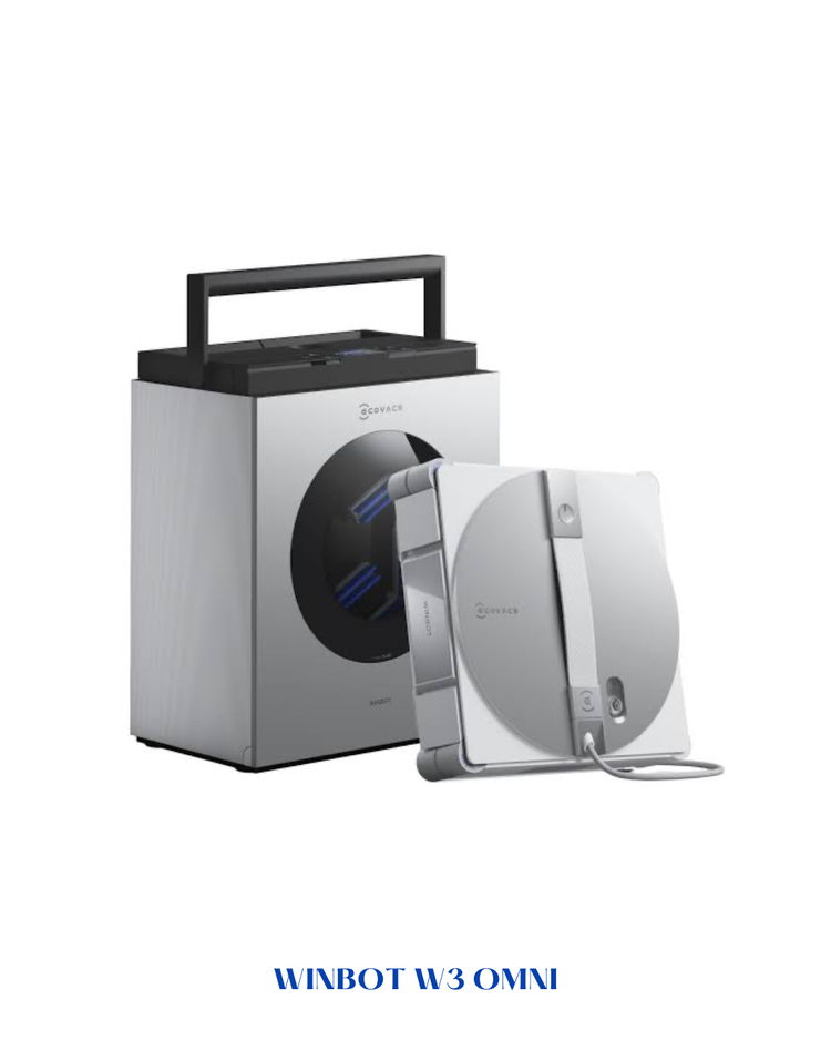 ECOVACS WINBOT W3 OMNI Window Cleaning Robot – 120W, 10,000Pa
