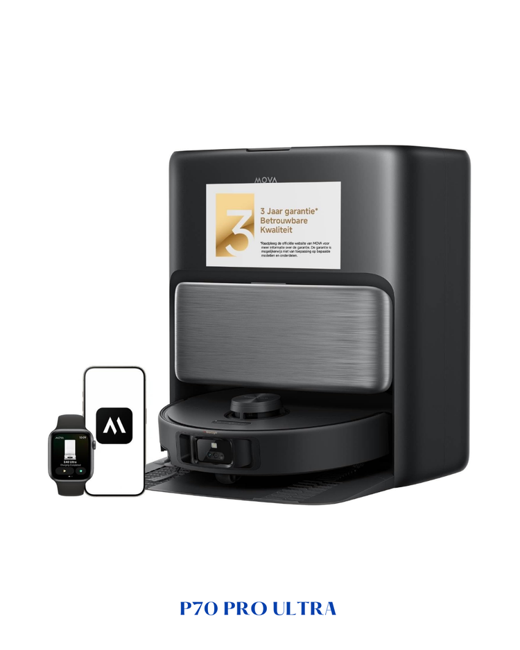 MOVA P70 Pro Ultra Robot Vacuum & Mop 30,000Pa