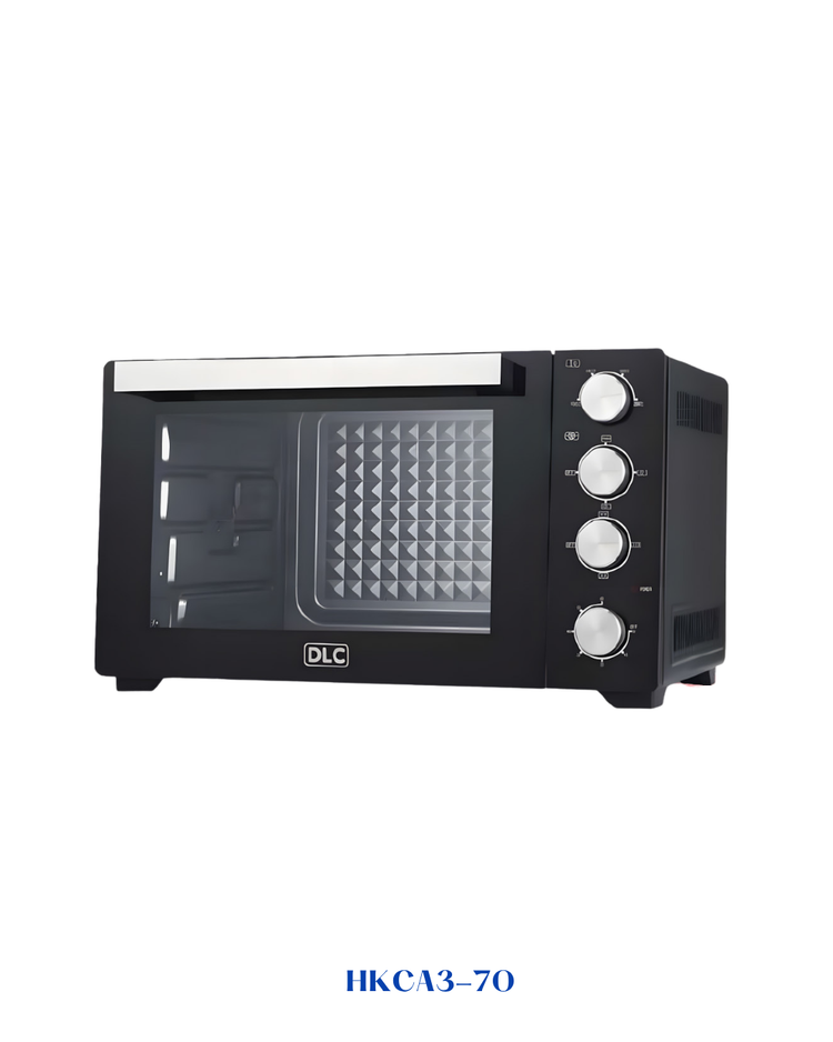 DLC ELECTRIC OVEN 70L 2400W BLACK