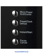 TRISA Micro Professional Microwave Black 1150W Max 20L