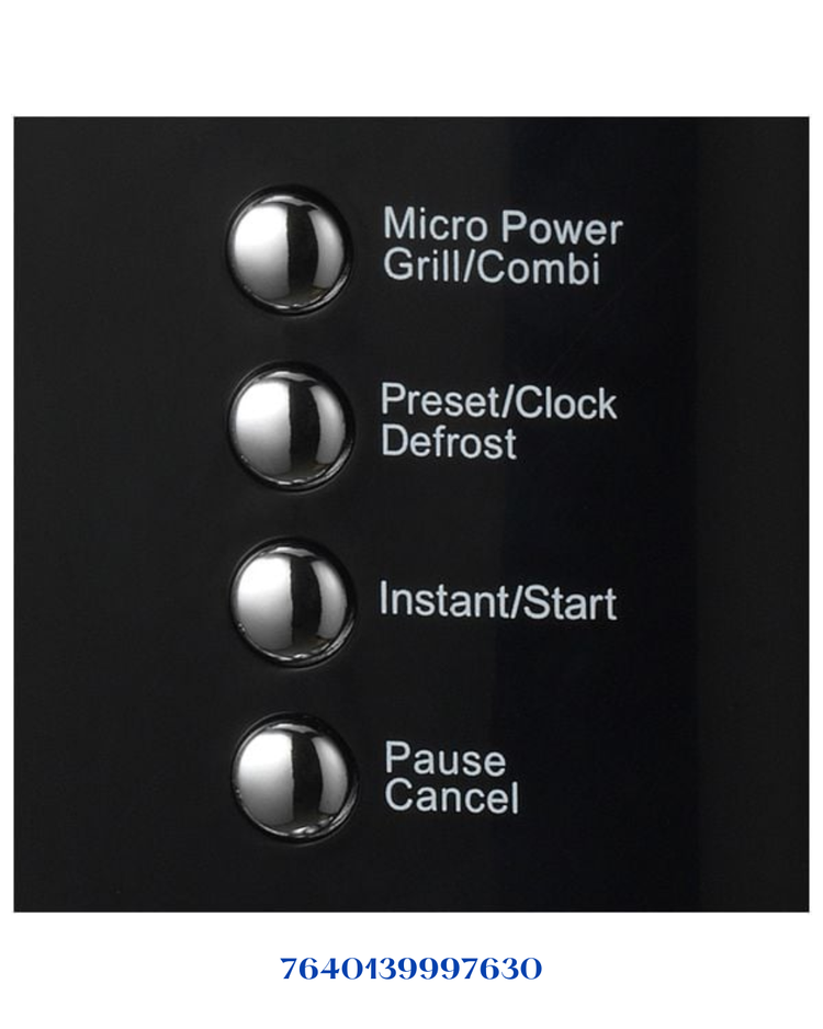 TRISA Micro Professional Microwave Black 1150W Max 20L