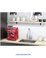 TRISA Barista Plus Espresso Machine Red 2300W 2.7L