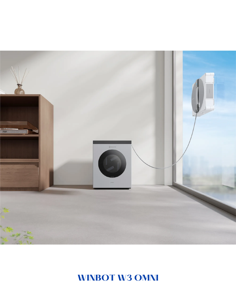 ECOVACS WINBOT W3 OMNI Window Cleaning Robot – 120W, 10,000Pa