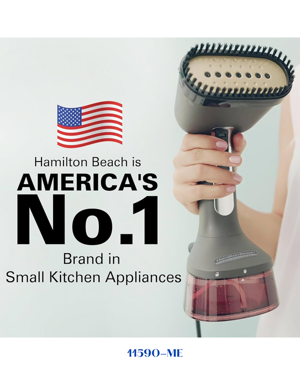 HAMILTON BEACH  PROFESSIONAL HANDHELD GARMENT STEAMER 1740W