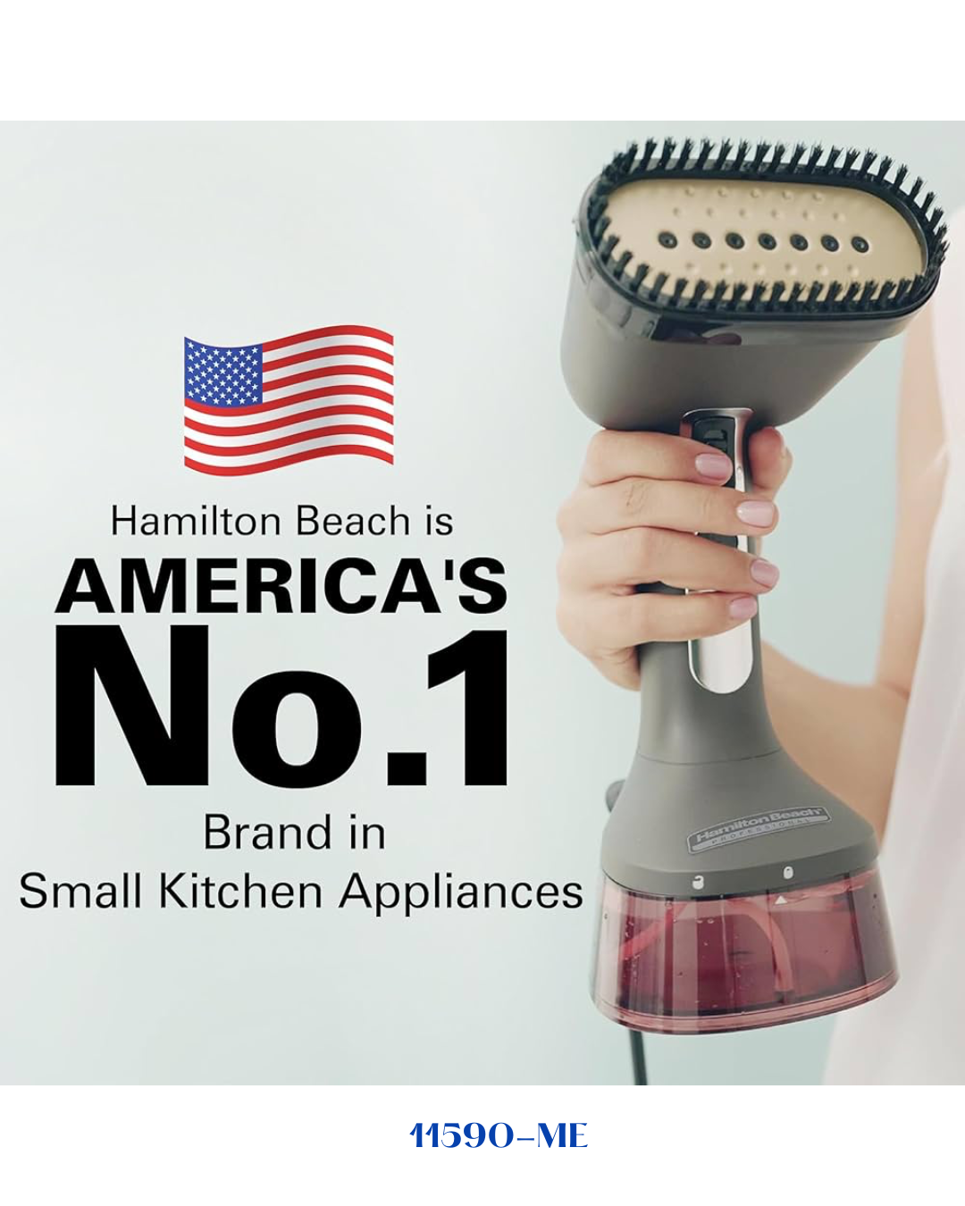 HAMILTON BEACH  PROFESSIONAL HANDHELD GARMENT STEAMER 1740W