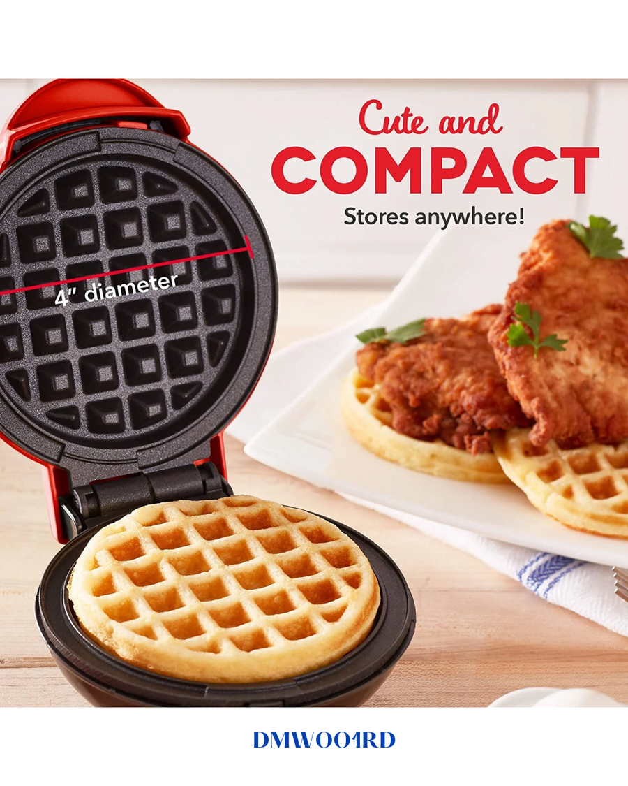 DASH MINI WAFFLE MAKER 350W