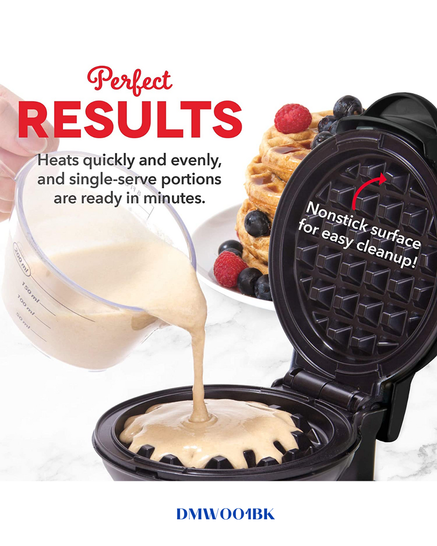 DASH MINI WAFFLE MAKER 350W