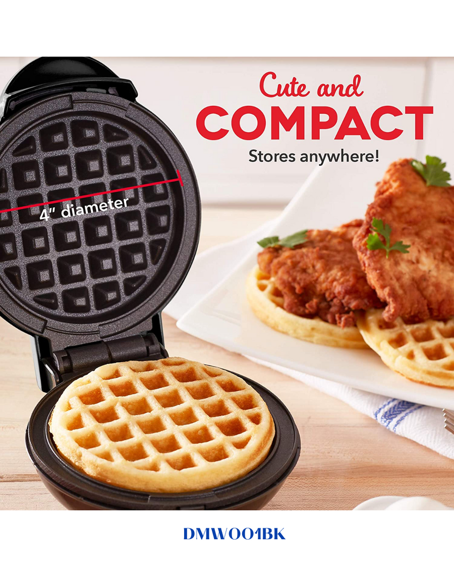 DASH MINI WAFFLE MAKER 350W