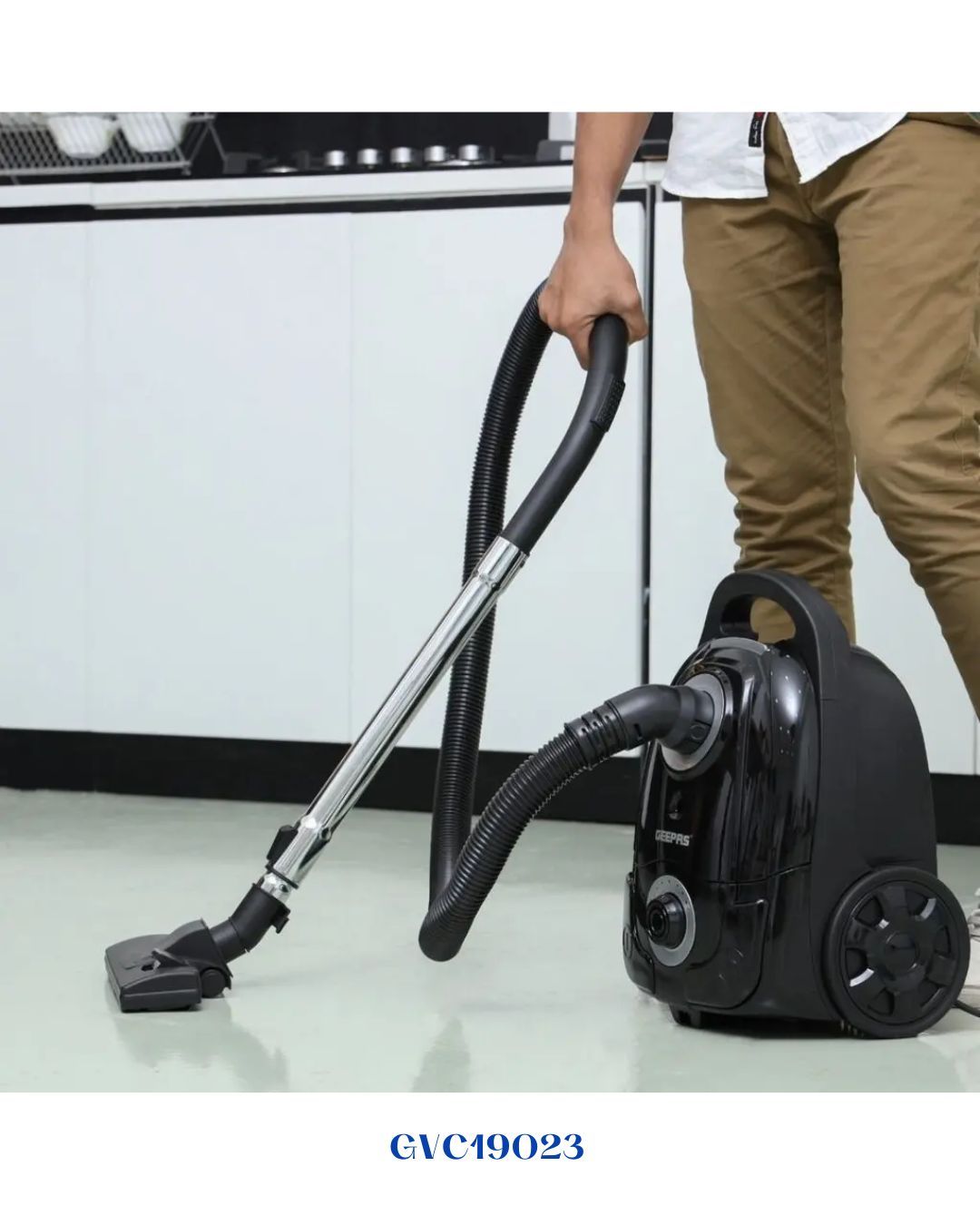 GEEPAS VACUUM CLEANER - MOTOR 2600 W-3L BAGGED