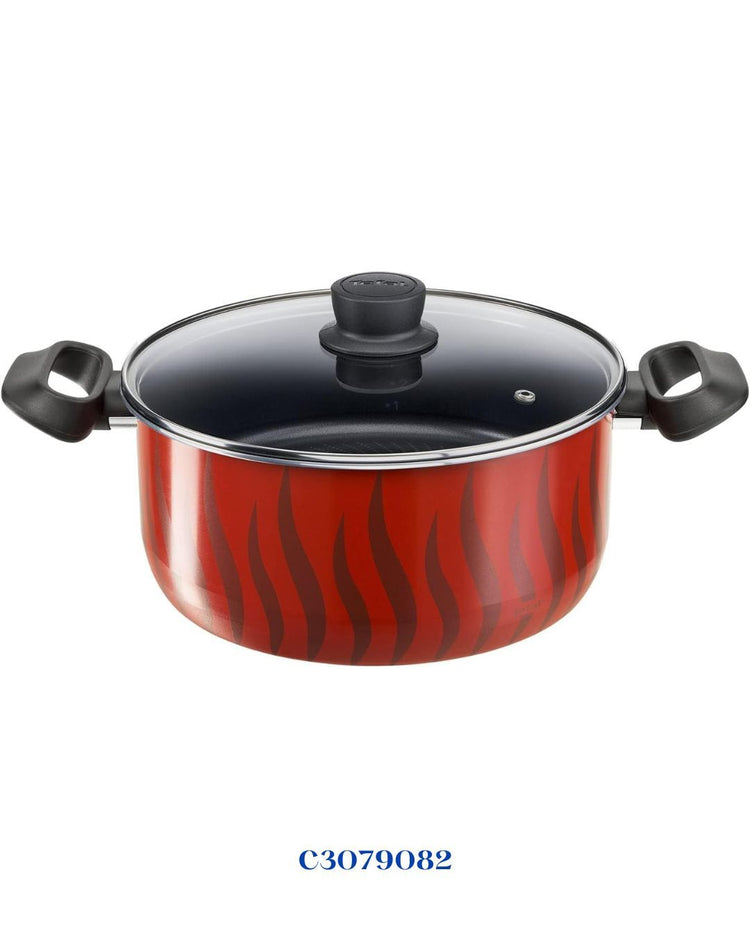TEFAL TEMPO FLAME SET STEWPOTS 18/22/26/30 CM