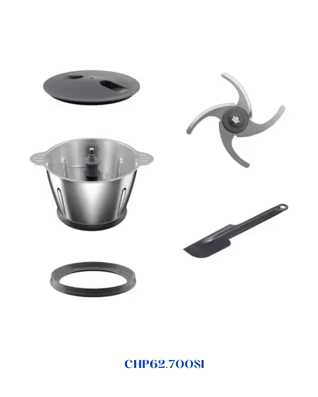 KENWOOD EASYCHOP+ CHOPPER WITH METAL BOWL 500W-600ML