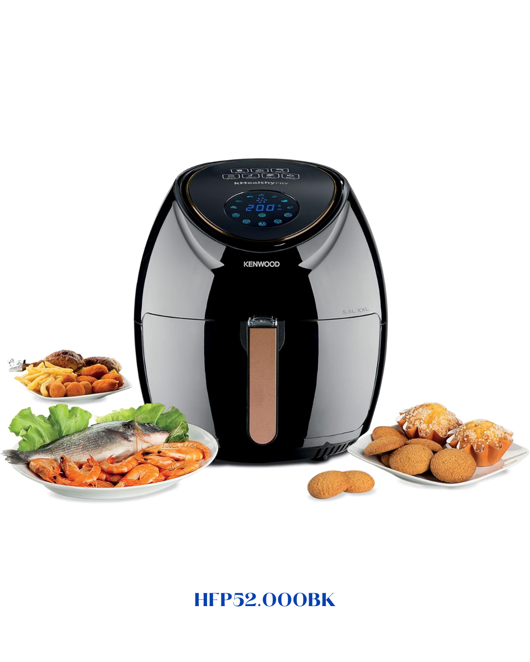 KENWOOD DIGITAL AIR FRYER 1500W - 5L