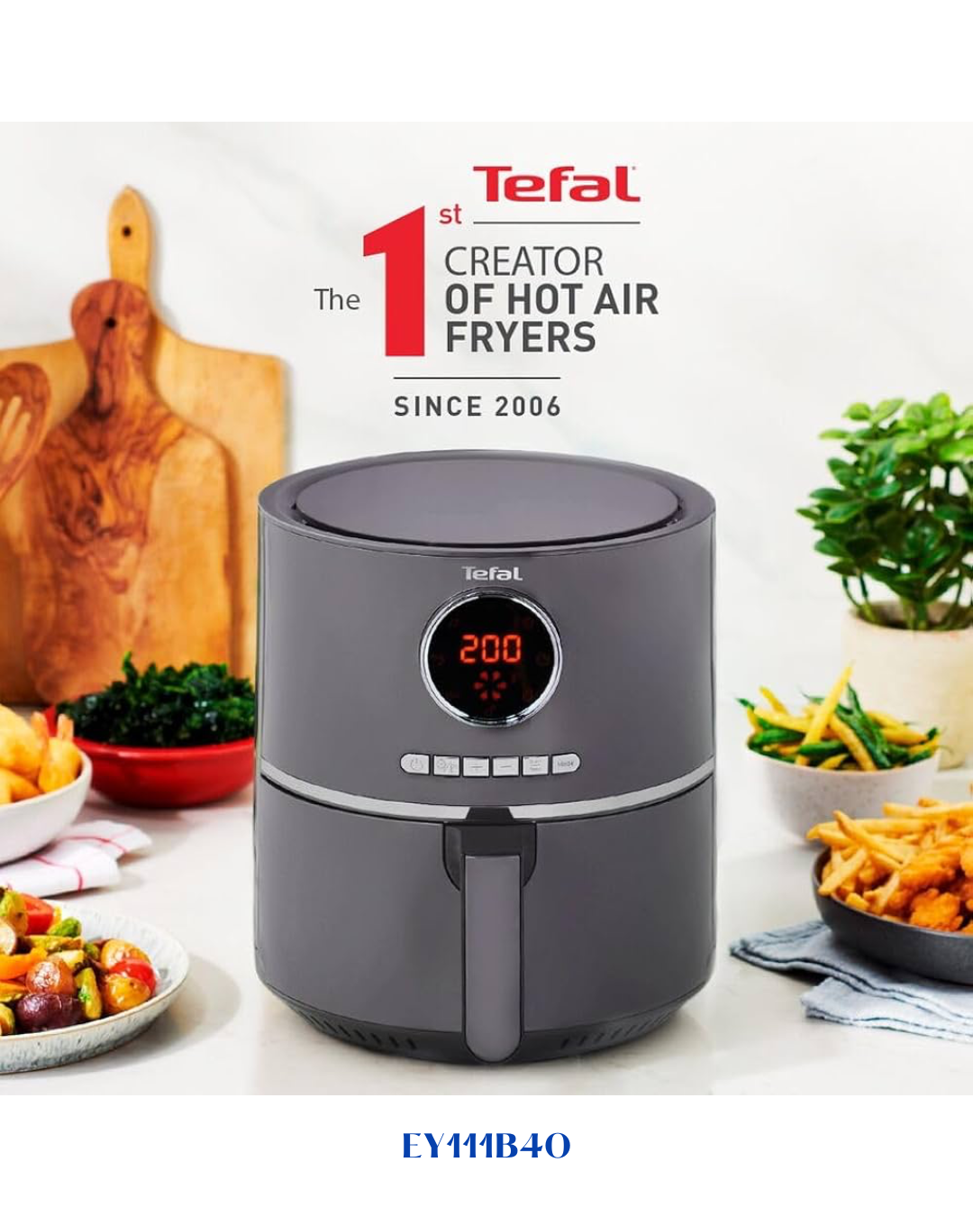 TEFAL ULTRA AIR FRYER DIGITAL 1630W 4.2L