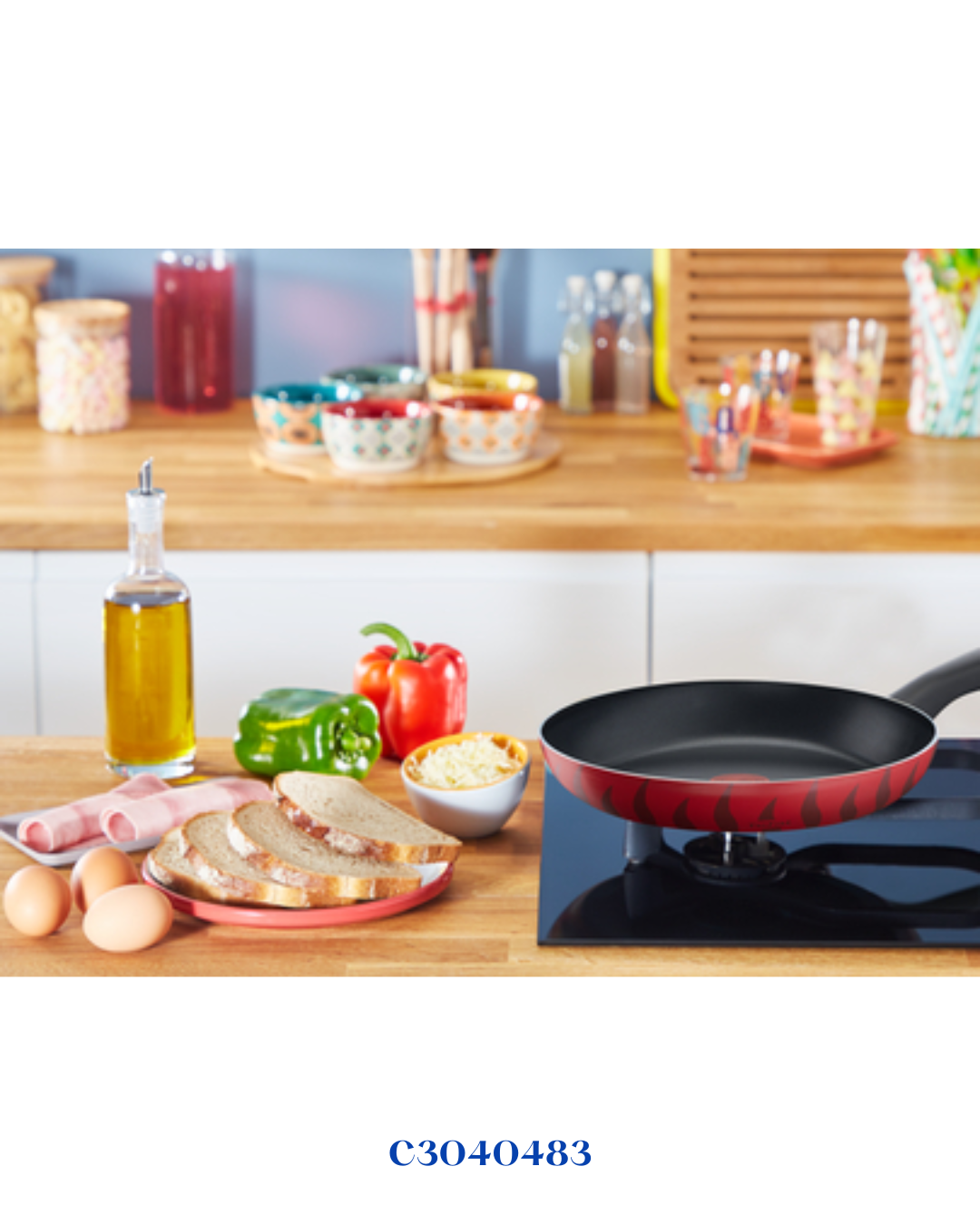 TEFAL TEMPO FLAME FRYPAN 24CM