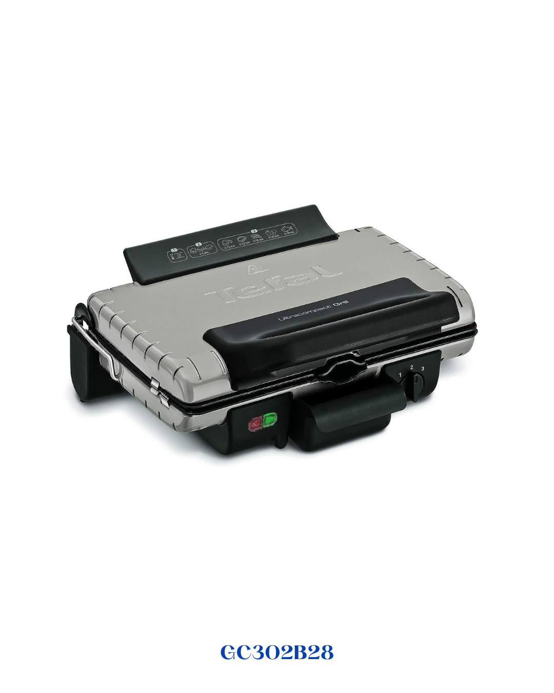 TEFAL ULTRACOMPACT GRILL 1700W