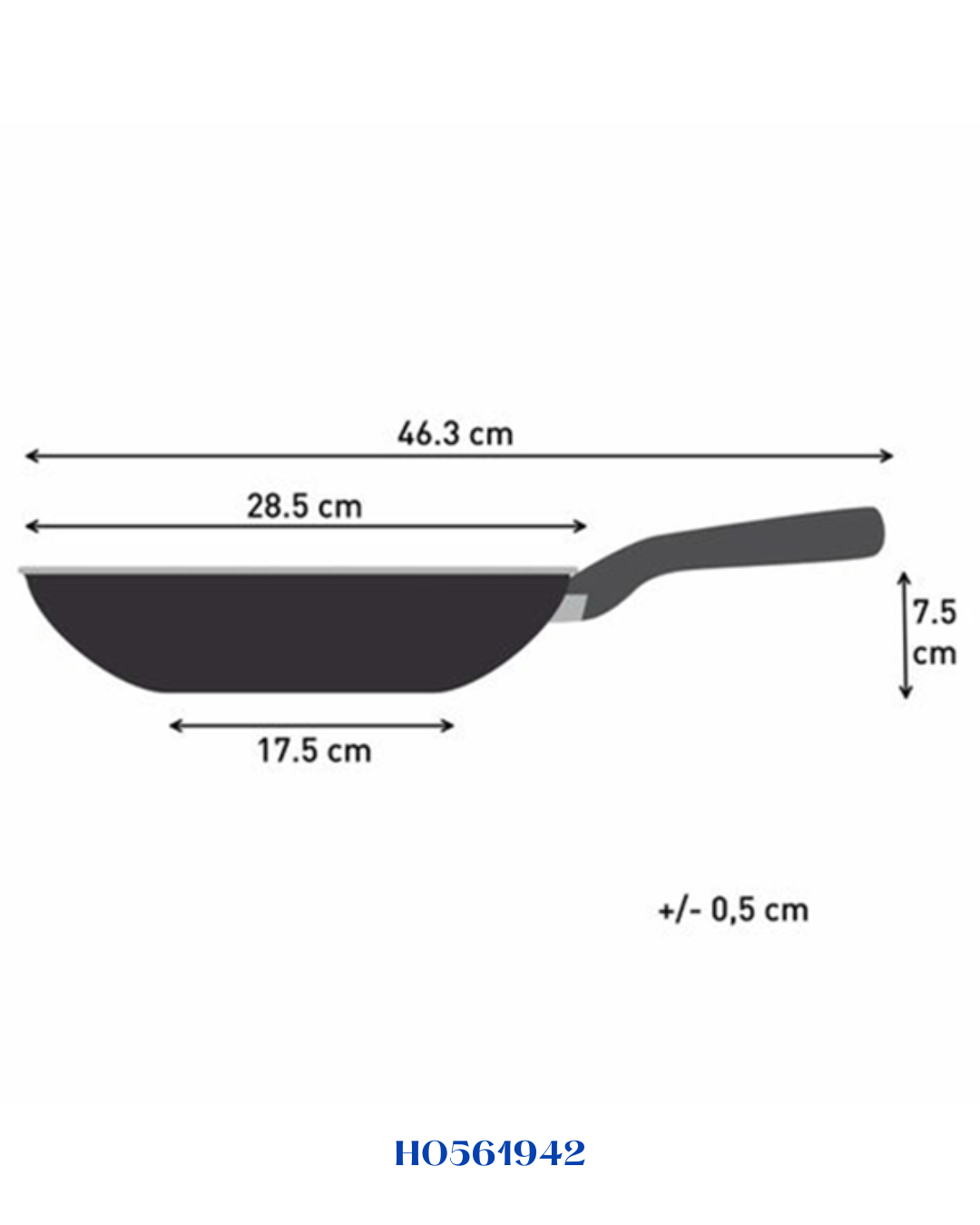 TEFAL SO'LIGHT WOK PAN, 28CM