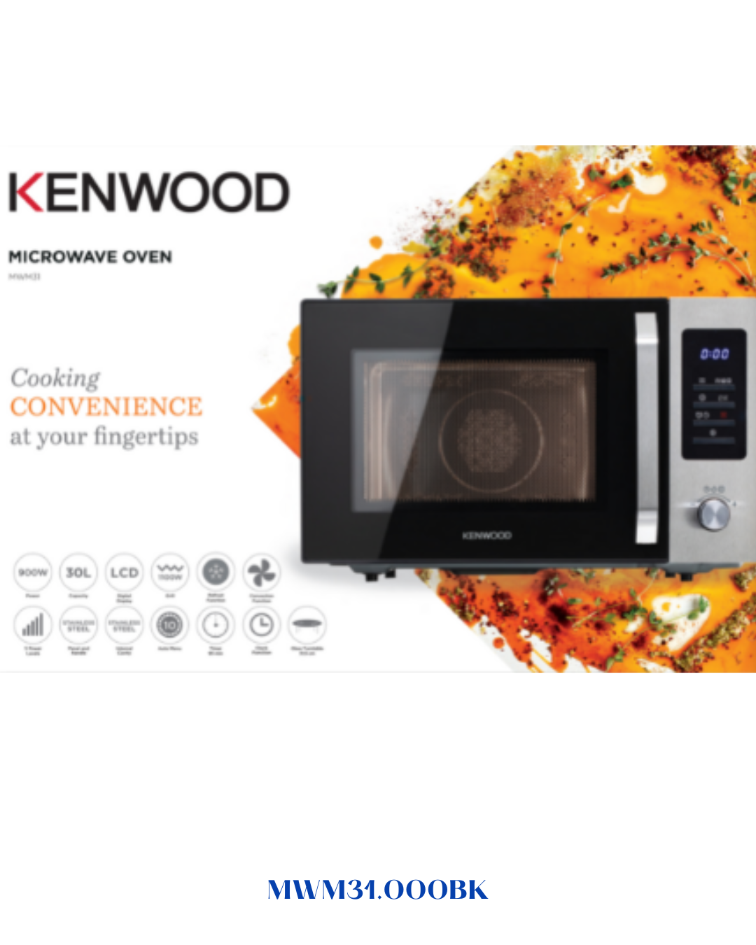 KENWOOD MICROWAVE OVEN 2500W-30L