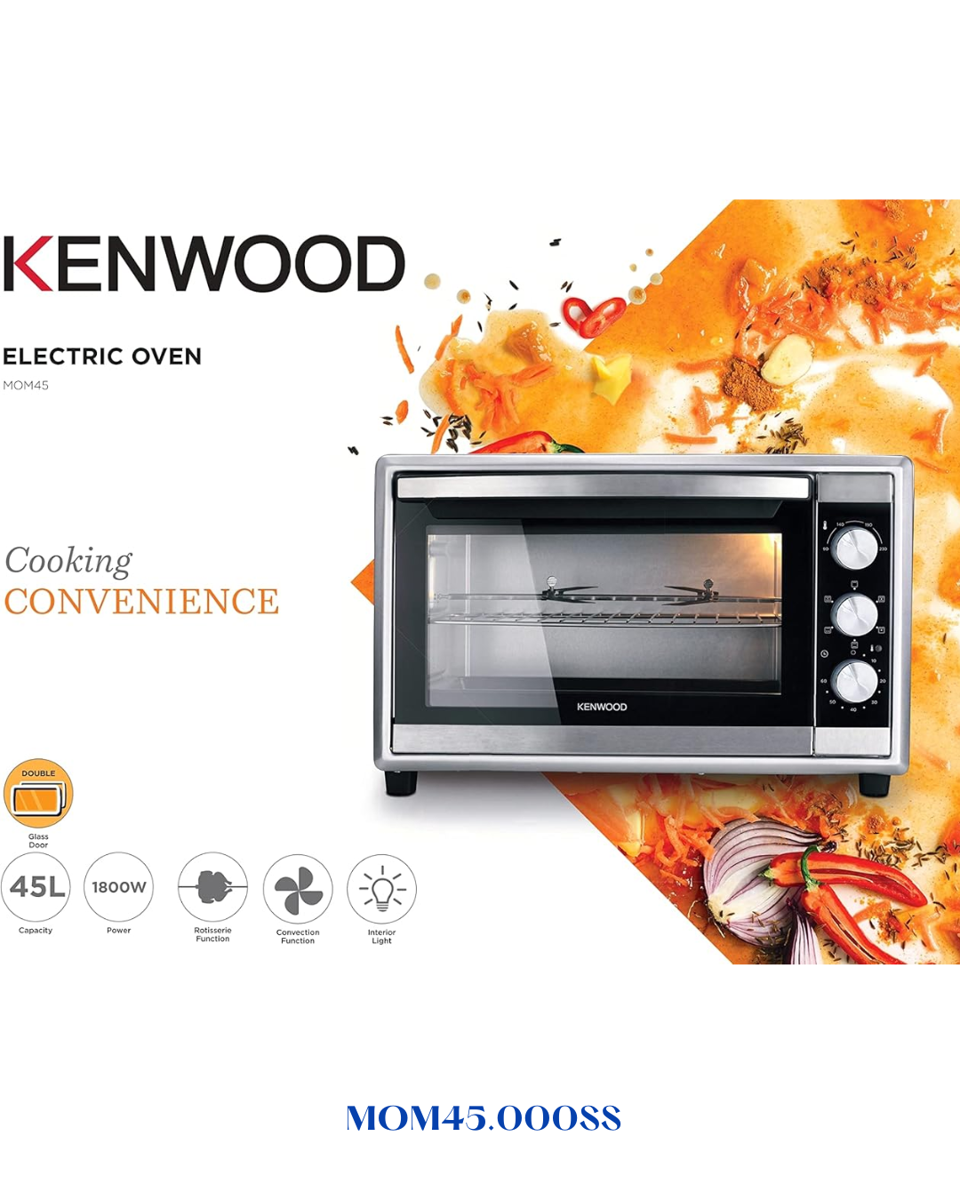 Kenwood Electric Oven 1800W-45L