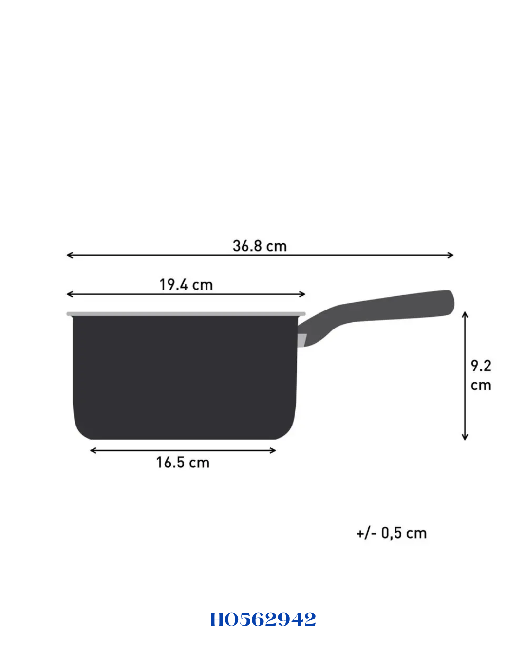 TEFAL SO'LIGHT  SAUCEPAN, 18CM