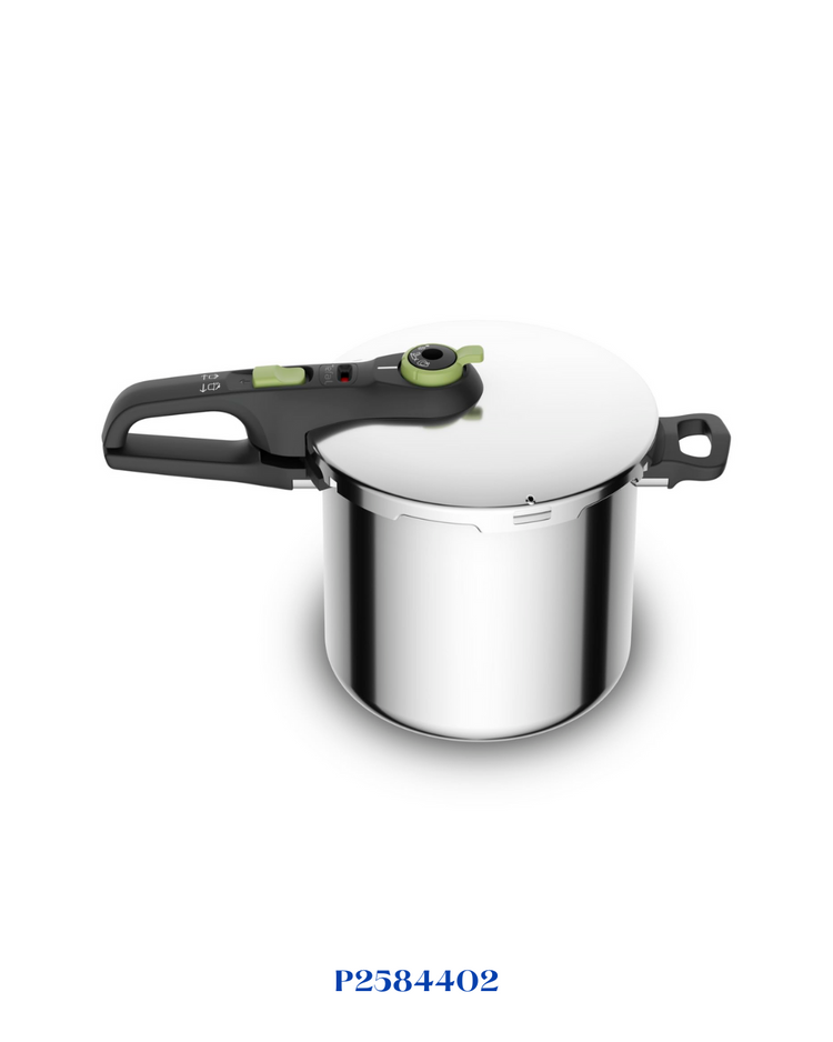 TEFAL SECURE TRENDY PRESSURE COOKER, 8L