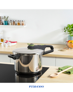 TEFAL SECURE TRENDY PRESSURE COOKER SET, 6L-4L