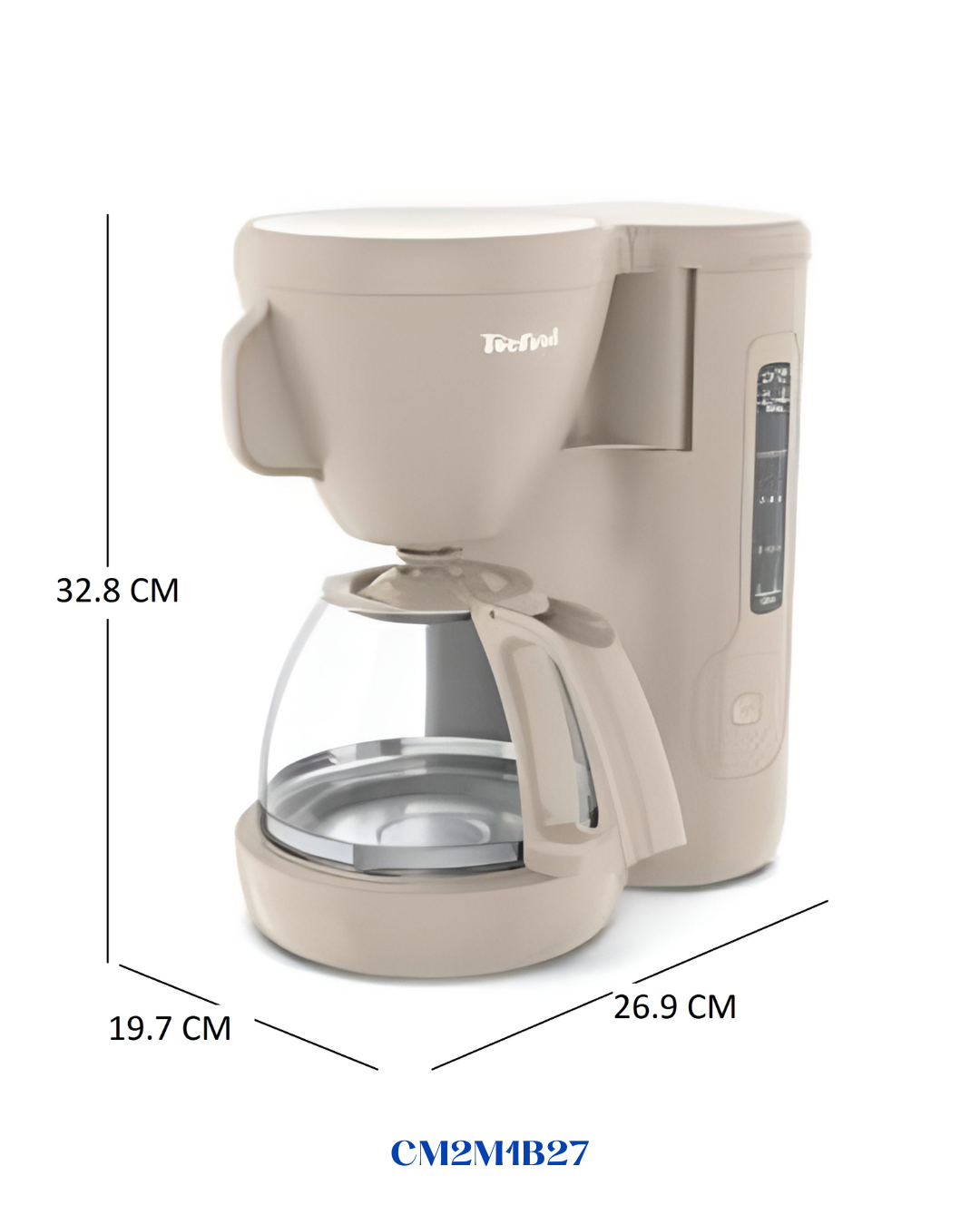 TEFAL MORNING FILTER COFFEE MAKER, 1.25L, 900W