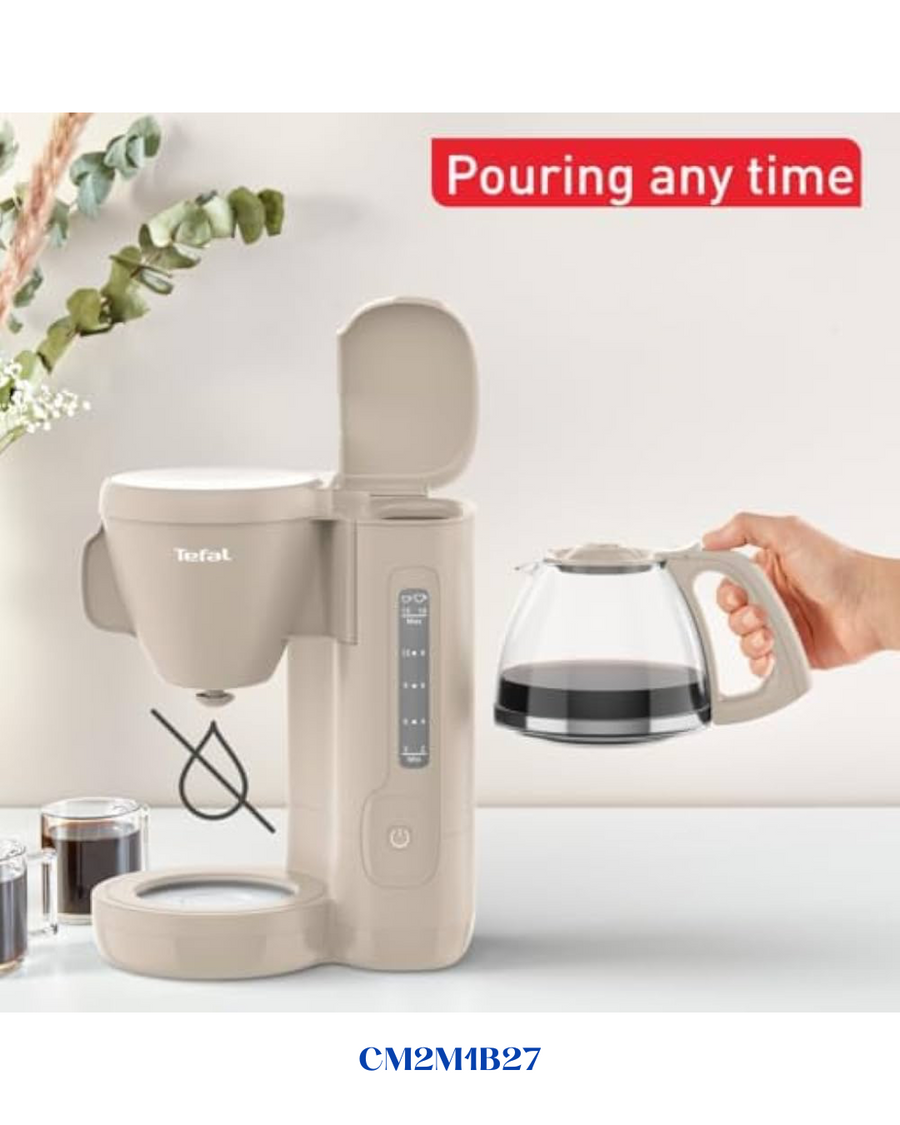TEFAL MORNING FILTER COFFEE MAKER, 1.25L, 900W