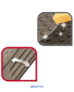 TEFAL EASY GRIP 12 MUFFINS TRAY, 26.5 X 39.5 CM