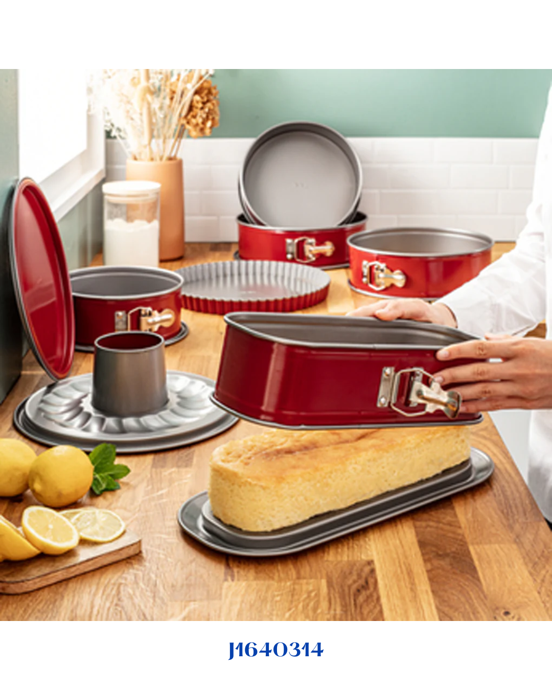 TEFAL DELIBAKE RECTANGULAR CAKE PAN-30X11CM