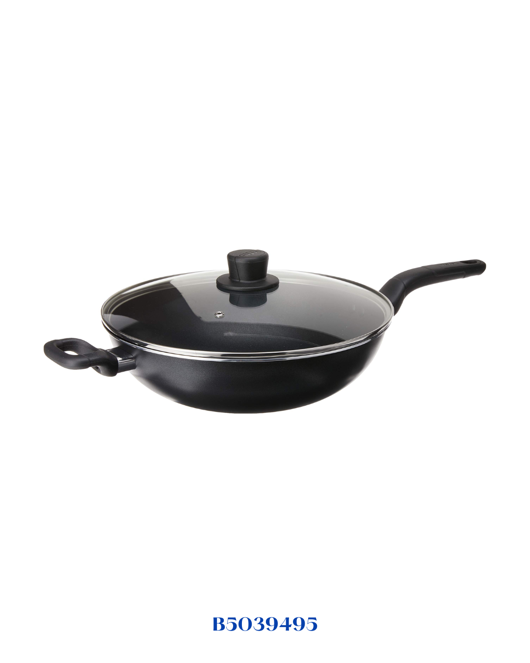 TEFAL EASY COOK & CLEAN WOK PAN WITH GLASS LID, 32CM