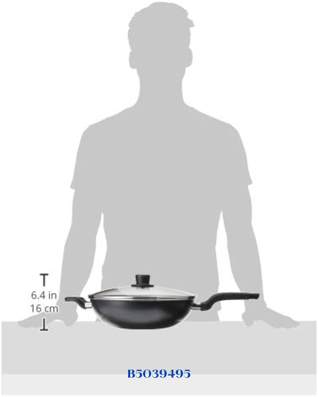 TEFAL EASY COOK & CLEAN WOK PAN WITH GLASS LID, 32CM