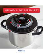 TEFAL CLIPSO+ CHEF  PRESSURE COOKER-8L