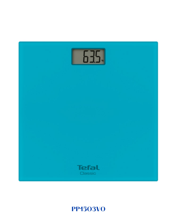 TEFAL CLASSIC BATHROOM SCALE, 160 KG CAPACITY