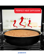 TEFAL BLACK STONE FLUTED TART, 27 CM