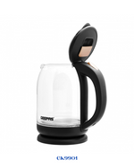 GEEPAS ELECTRIC GLASS KETTLE 1.8L-1500W
