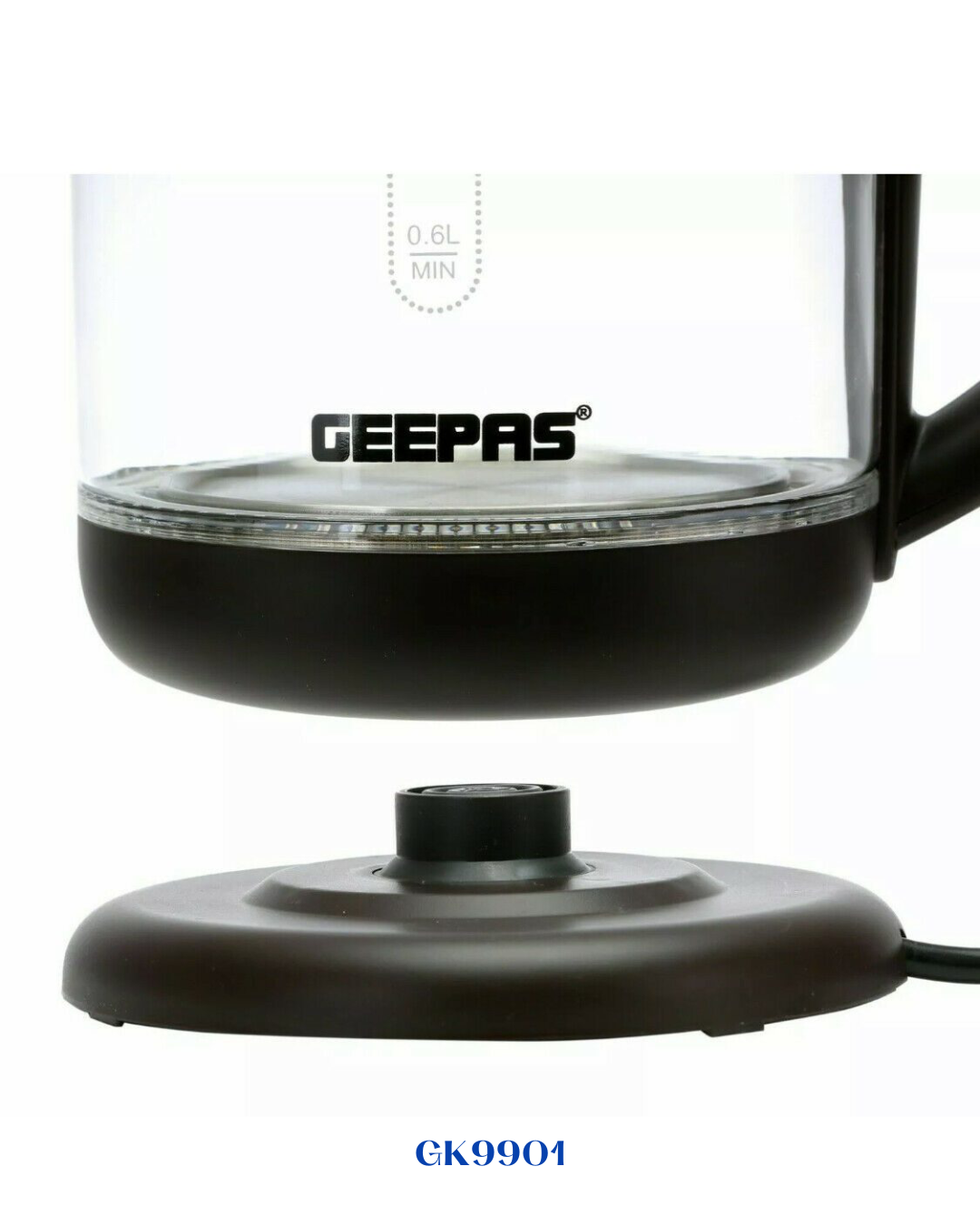 GEEPAS ELECTRIC GLASS KETTLE 1.8L-1500W