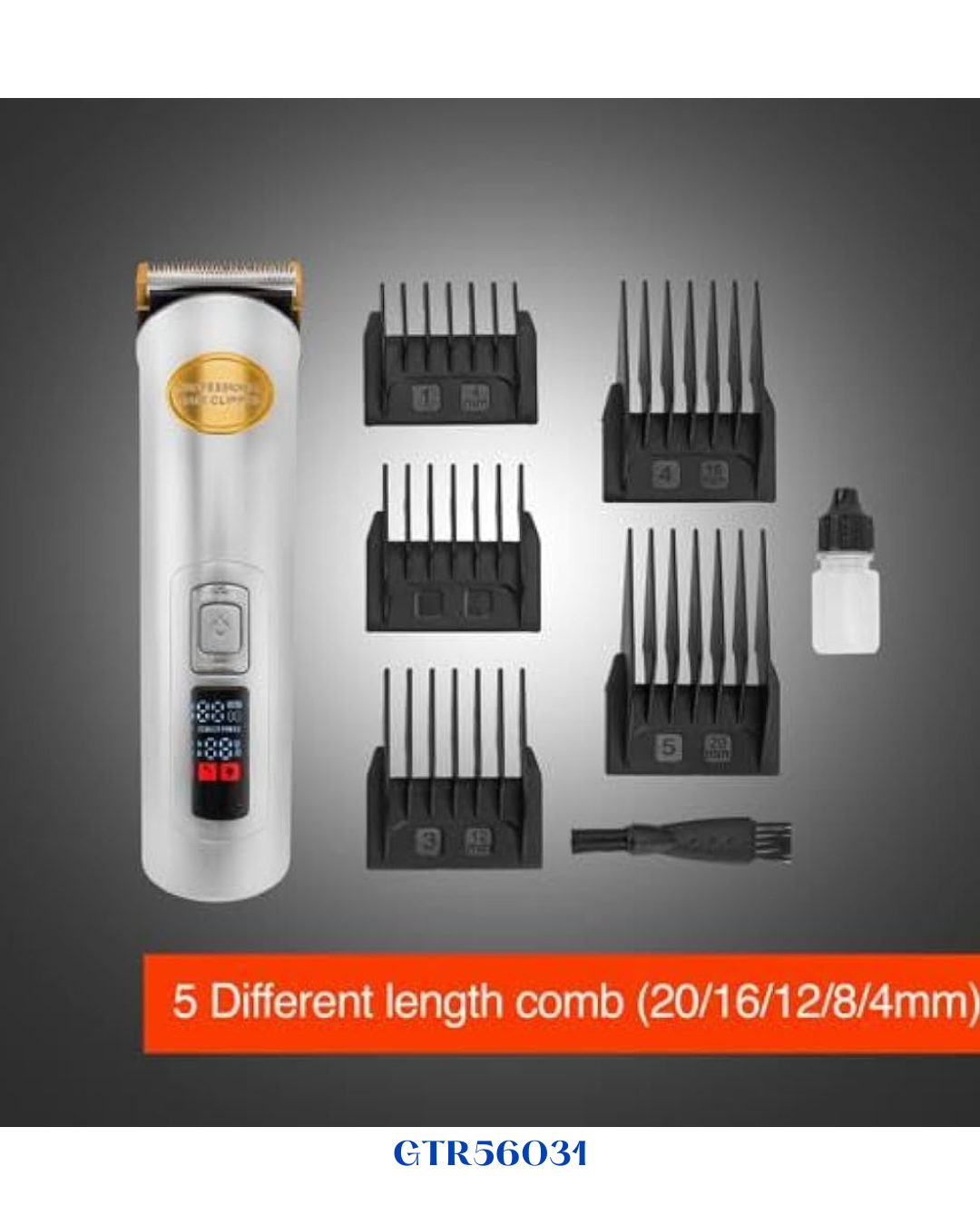 GEEPAS PROFESSIONAL DIGITAL HAIR CLIPPER