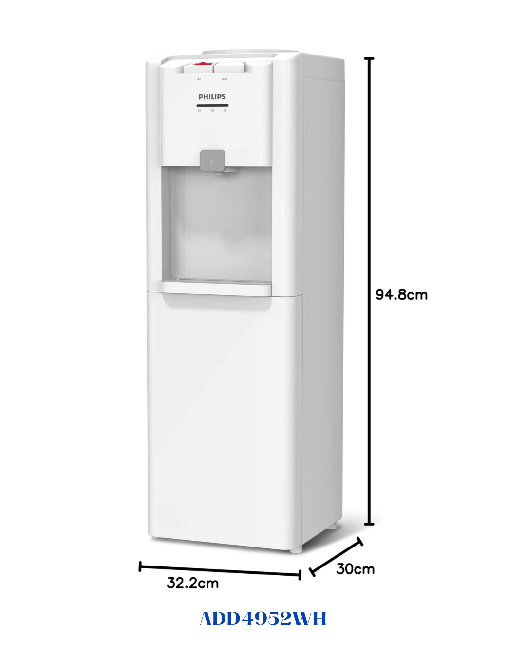 PHILIPS TOP LOADING WATER DISPENSER WITHOUT FILTER