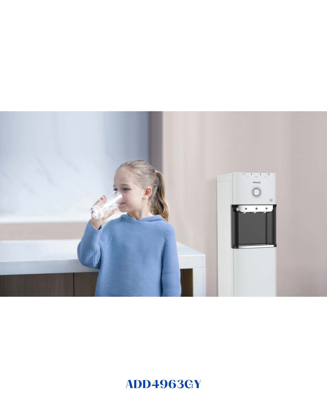 PHILIPS BOTTOM LOADING WATER DISPENSER WITH THREE NOZZLES AND UV