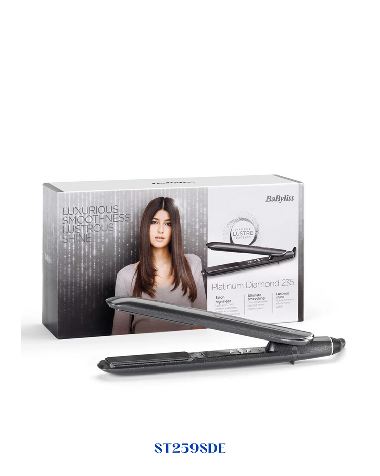BABYLISS PLATINUM DIAMOND 235 HAIR STRAIGHTENER 235°C